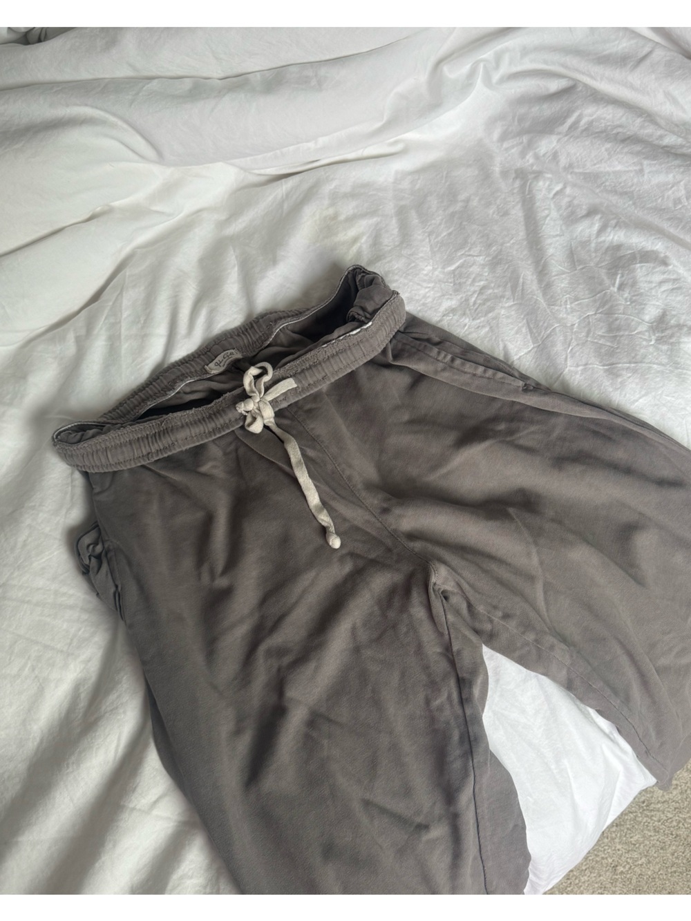 Brandy Melville Charcoal Drawstring Joggers